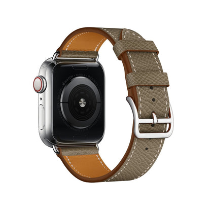 Skorter | For Apple Watch 3 / 2 / 1 Generation 42mm Universal Leather Crossband (Gray)