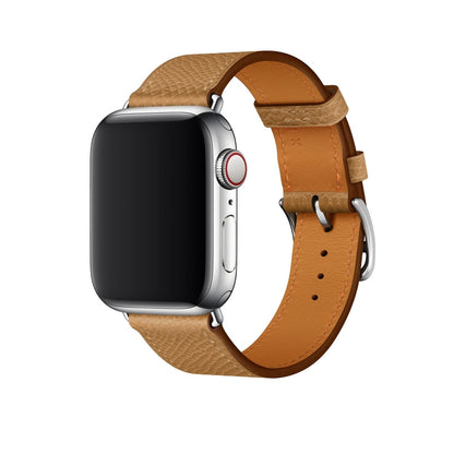 Skorter | For Apple Watch 3 / 2 / 1 Generation 42mm Universal Leather Crossband (Brown)