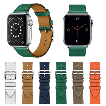 Skorter | For Apple Watch 3 / 2 / 1 Generation 42mm Universal Leather Crossband (Orange)