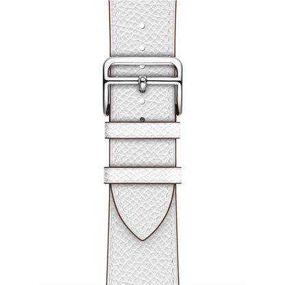 Skorter | For Apple Watch 3 / 2 / 1 Generation 38mm Universal Leather Cross Bracelet (White)