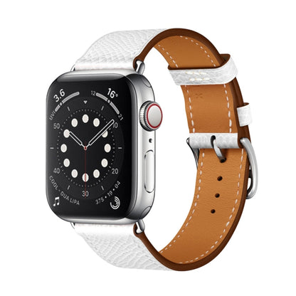 Skorter | For Apple Watch 3 / 2 / 1 Generation 38mm Universal Leather Cross Bracelet (White)