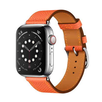 Skorter | For Apple Watch 3 / 2 / 1 Generation 38mm Universal Leather Crossband (Orange)