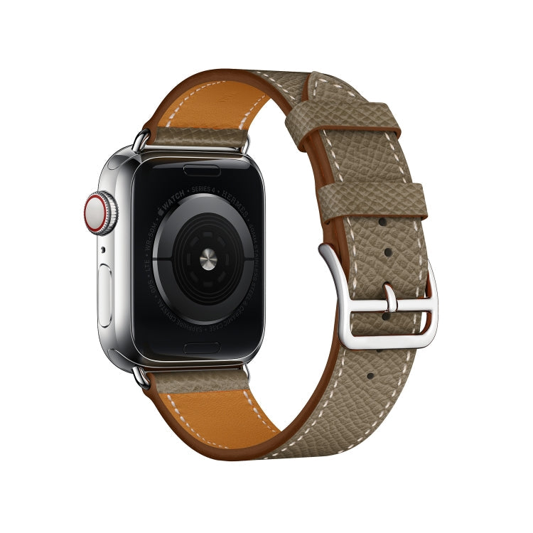 Skorter | For Apple Watch 3 / 2 / 1 Generation 38mm Universal Leather Crossband (Gray)