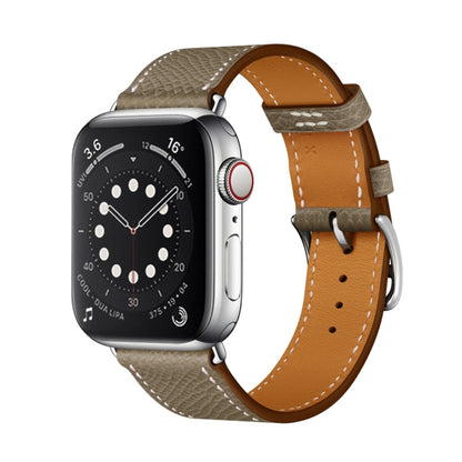 Skorter | For Apple Watch 3 / 2 / 1 Generation 38mm Universal Leather Crossband (Gray)