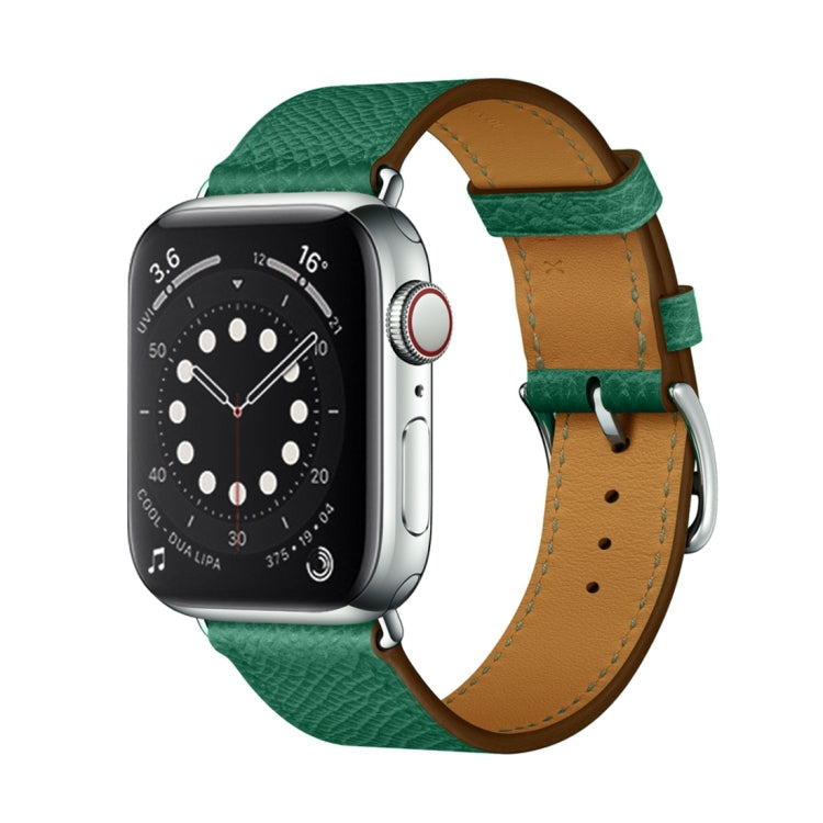 Skorter | For Apple Watch 3 / 2 / 1 Generation 38mm Universal Leather Cross Band (Green)