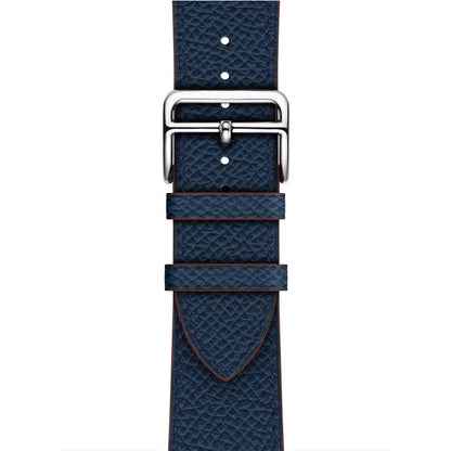 Skorter | For Apple Watch 3 / 2 / 1 Generation 38mm Universal Leather Crossband (Dark Blue)
