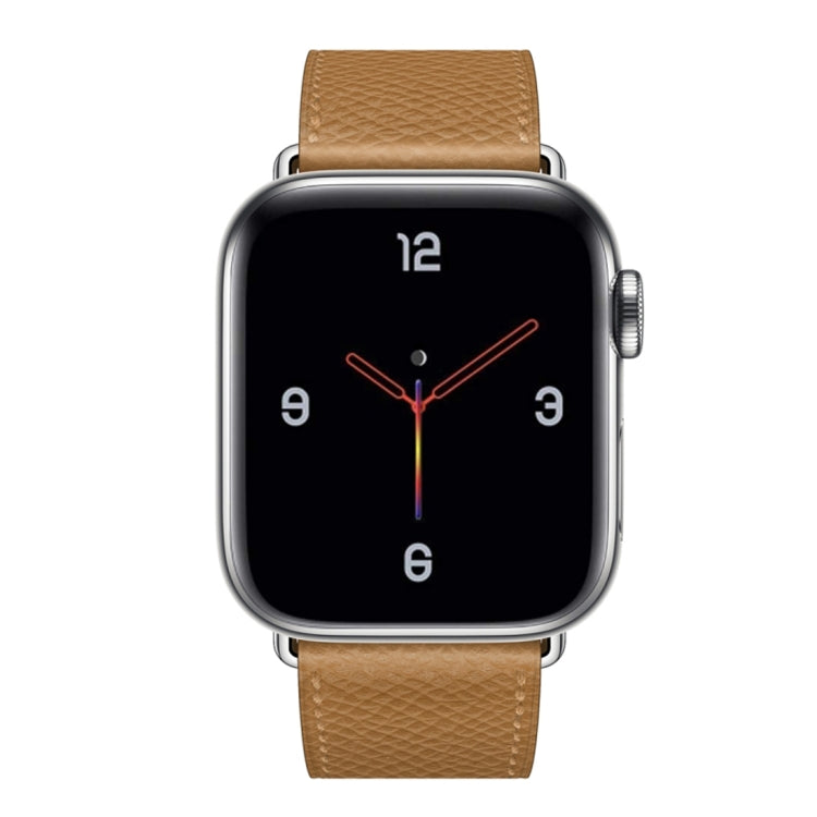 Skorter | For Apple Watch 3 / 2 / 1 Generation 38mm Universal Leather Crossband (Brown)