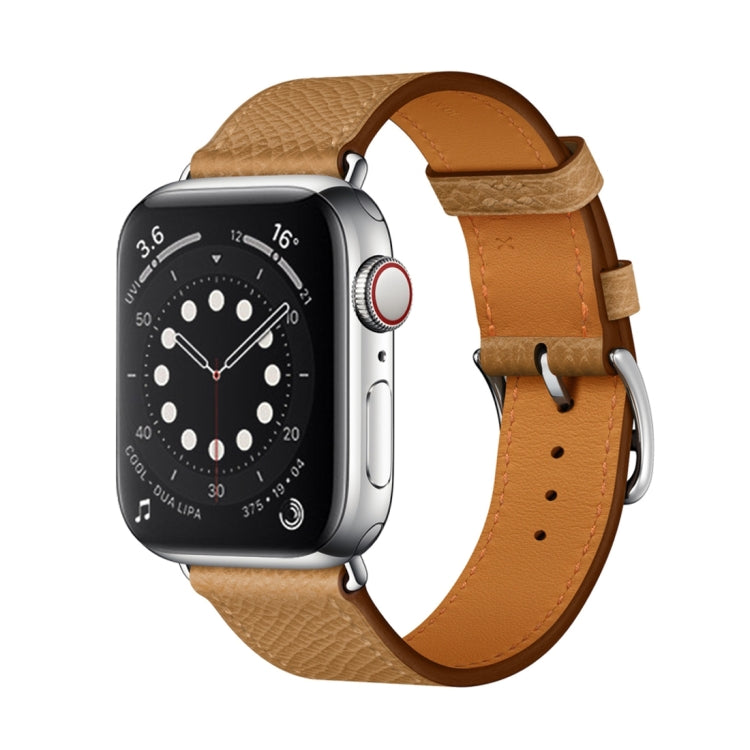 Skorter | For Apple Watch 3 / 2 / 1 Generation 38mm Universal Leather Crossband (Brown)