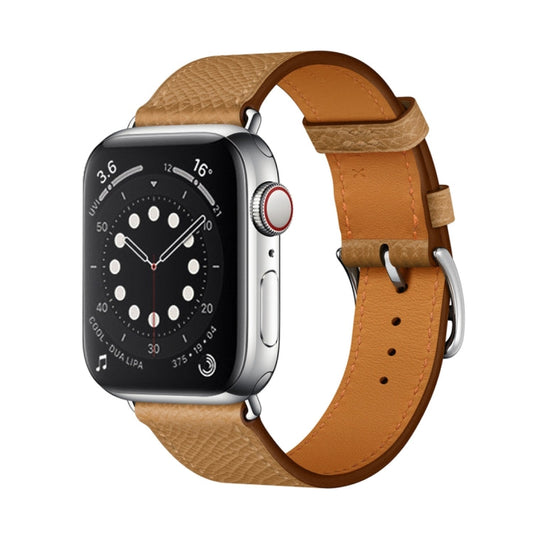 Skorter | For Apple Watch 3 / 2 / 1 Generation 38mm Universal Leather Crossband (Brown)