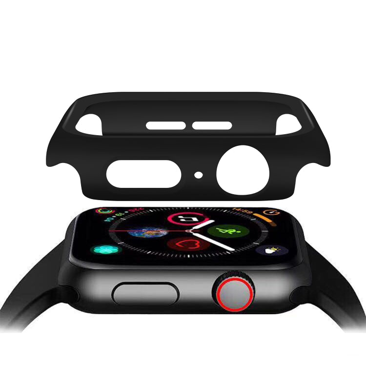 Skorter | ENKAY Hat-prince full protection PC case + tempered glass protection for Apple Watch Series 5 / 4 44mm (Black)