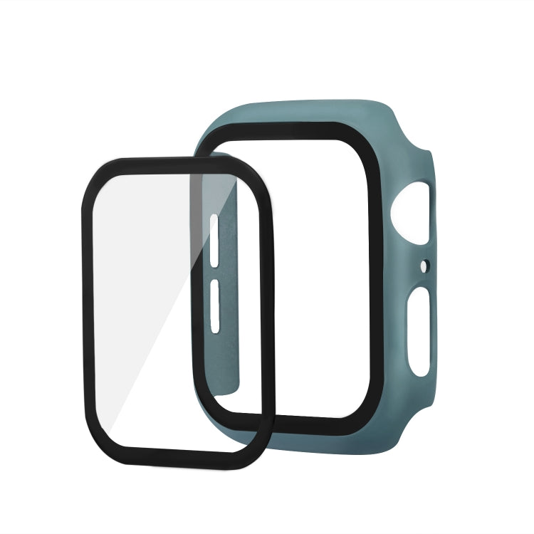 Skorter | ENKAY Hat-Prince Full Protection PC Case + Tempered Glass Protection for Apple Watch Series 5 / 4 44mm (Green)