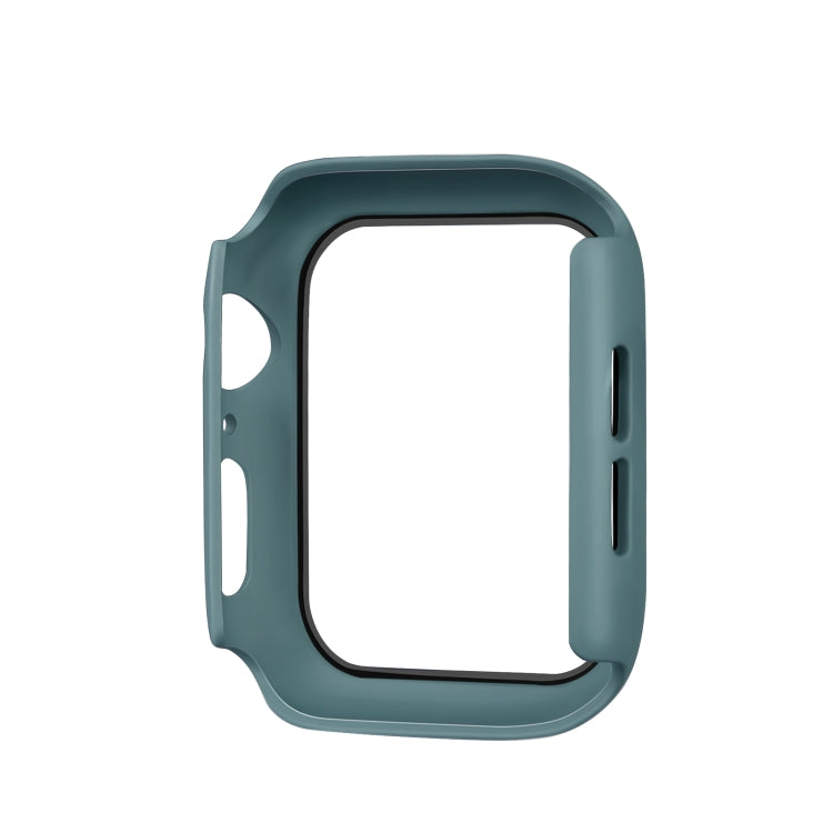Skorter | ENKAY Hat-Prince Full Protection PC Case + Tempered Glass Protection for Apple Watch Series 5 / 4 44mm (Green)