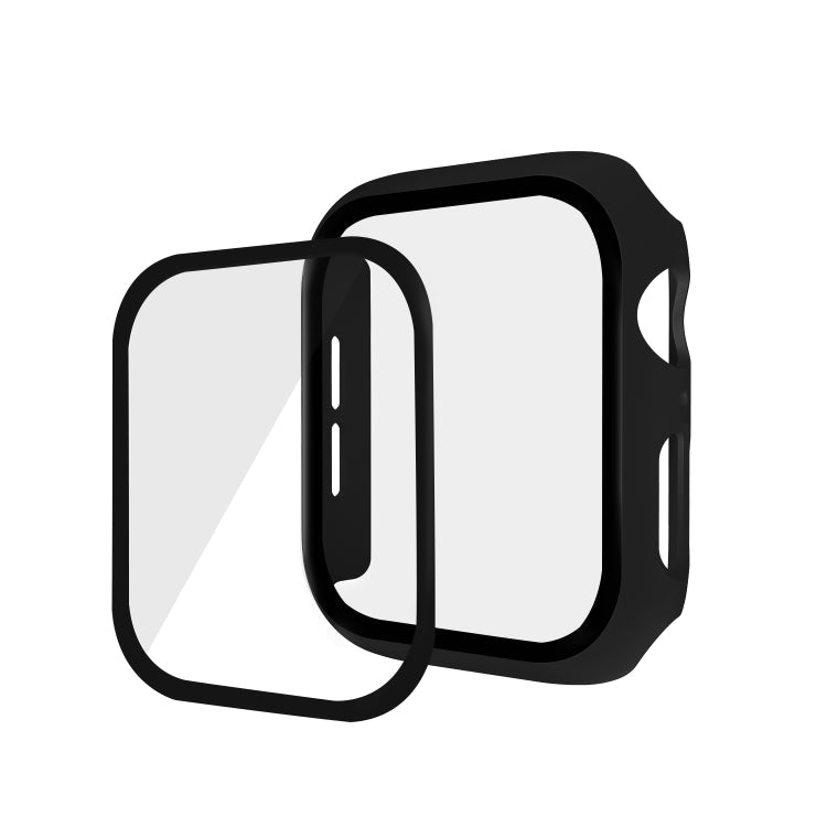 Skorter | ENKAY Hat-Prince Full Protection PC Case + Tempered Glass Protector for Apple Watch Series 5 / 4 40mm (Black)
