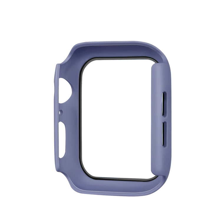 Skorter | ENKAY Hat-prince Full Protection PC Case + Tempered Glass Protection for Apple Watch Series 5 / 4 40mm (Blue)