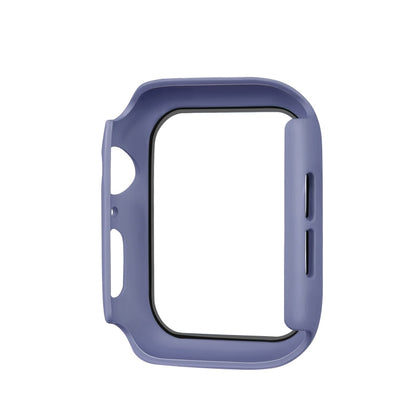 Skorter | ENKAY Hat-prince Full Protection PC Case + Tempered Glass Protection for Apple Watch Series 5 / 4 40mm (Blue)