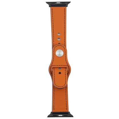 Skorter | For Apple Watch 3 / 2 / 1 Generation 42mm Universal Buckle Leather Strap (Black)