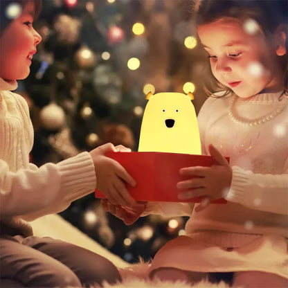 Skorter | Bjørn LED Night Lamp - Touch Sensor Bed Light for Children