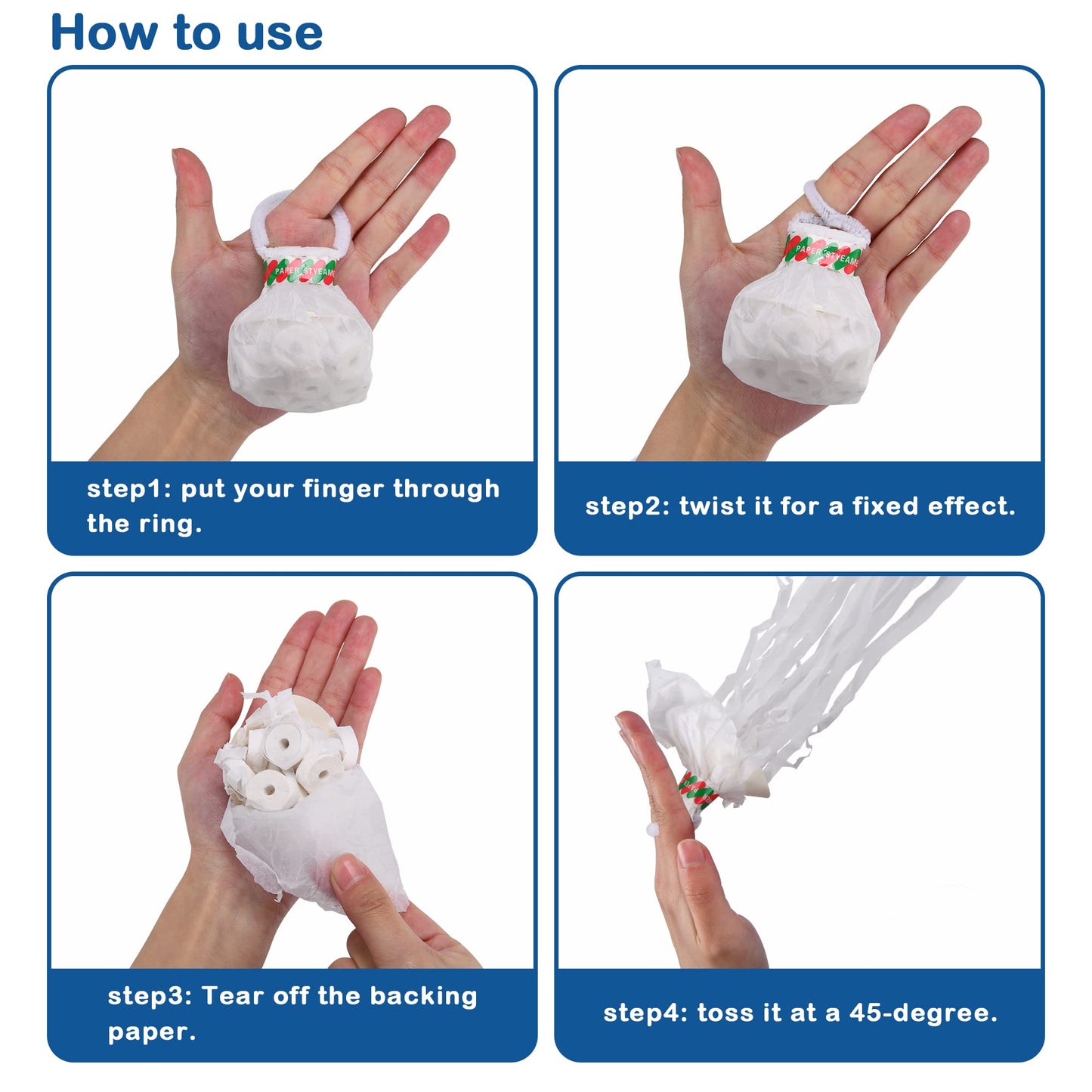 Skorter | 10-pack No-Mess Streamer