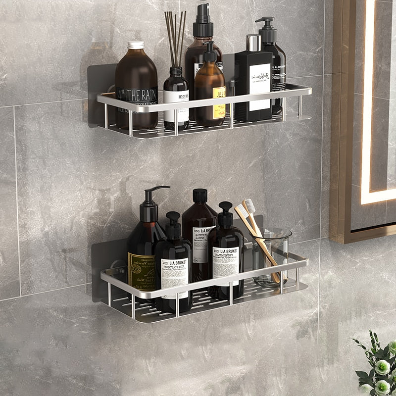 Skorter | Bathroom shelves corner shelf without drilling shower shelf holder