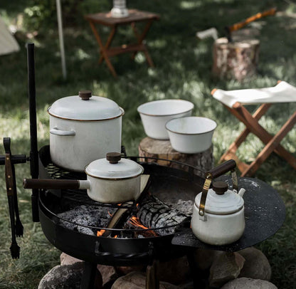 Skorter | Enamelled Sauteuse
