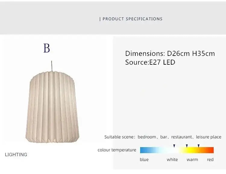 Skorter | Elegant origami-inspired paper lantern