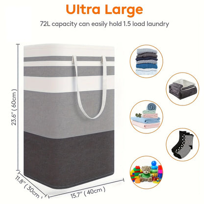 Skorter | 75L Large Laundry Hamper with Handles & Collapsible Design – Solen
