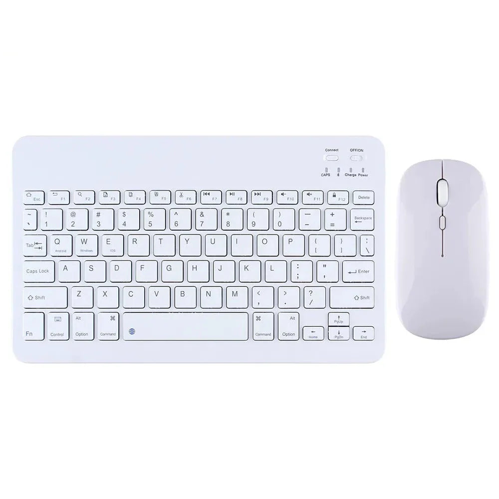 Skorter | 10" Bluetooth Wireless Keyboard and Mouse Set