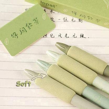 Skorter | 4PCS Green Series 0.5MM Gel Pens Pack