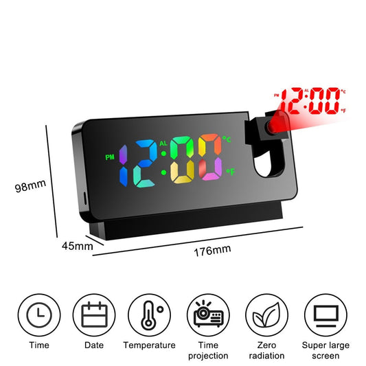 Skorter | LED Digital Projection Alarm Clock