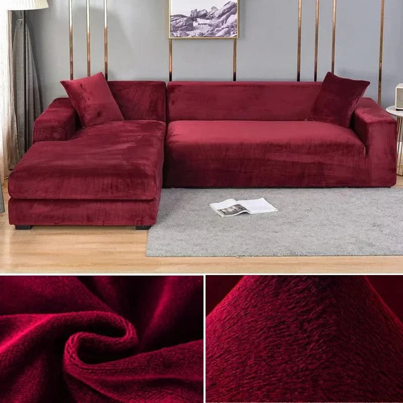 Skorter | PlushFit - High-Quality Sofa Covers Made of Stretch Velvet