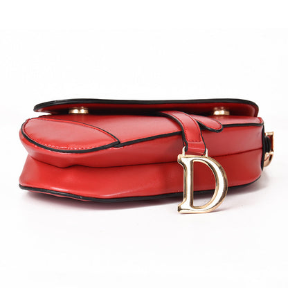 Skorter | Luxurious Women's Shoulder Bag - exclusive PU - leather Saddle Bag