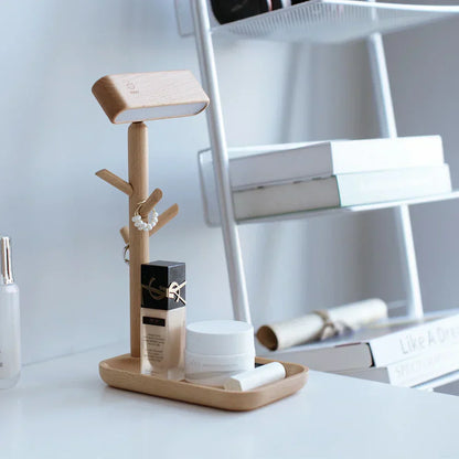 Skorter | Elegant dimmable table lamp with storage