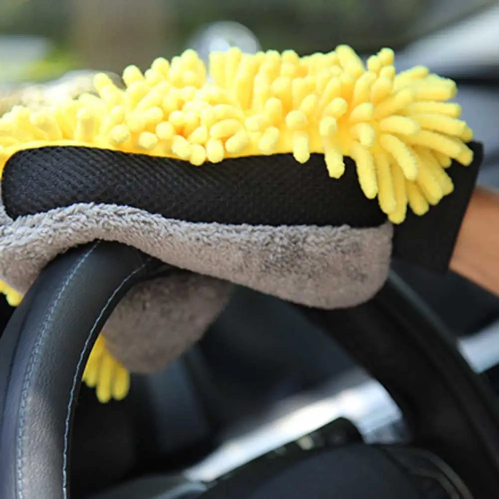 Skorter | Anti-Scratch Soft Coral Car Wash Glove