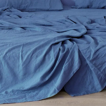 Skorter | BedBreeze | Linen Bed Sheet