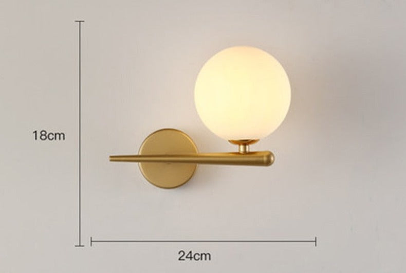 Skorter | BulbAura - Scandinavian Wall Lamp