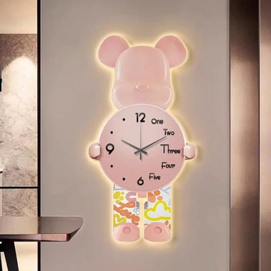 Skorter | ChicBearTime – Decorative Bear Clock for the Living Room