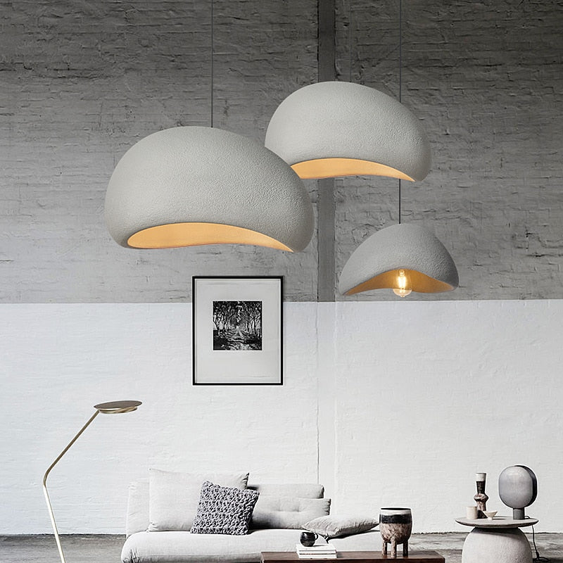 Skorter | Japanese Wabi-Sabi Modern Minimalist Dining Room Chandelier Living Room & Bedroom Bar Hanging Decoration Lamp