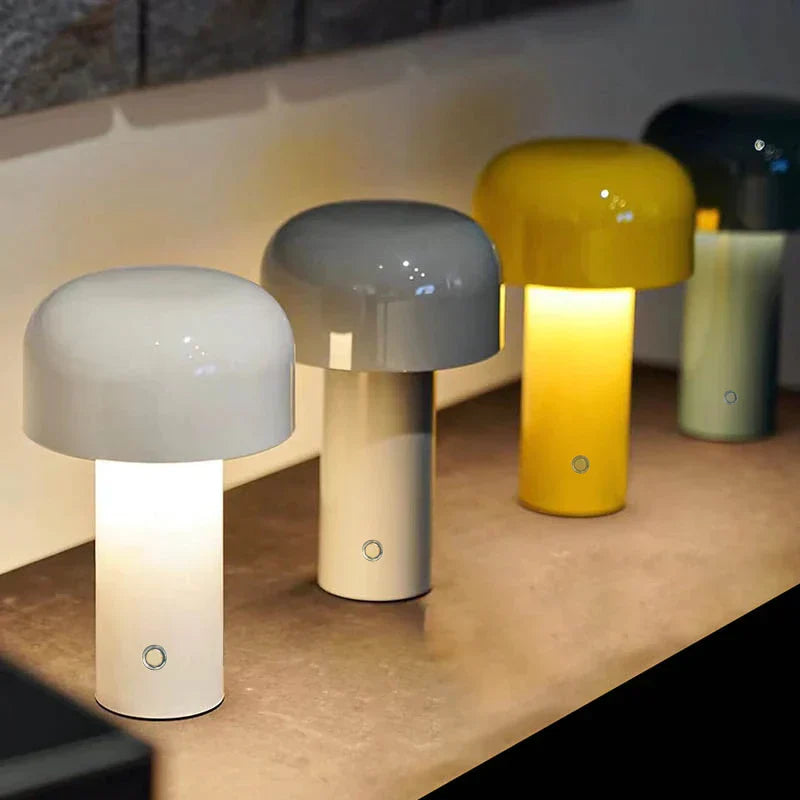 Skorter | Italian Inspired Mushroom Lamp Without Wire – Slim & Modern LED Lighting