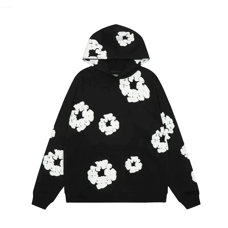 Skorter | Tracksuit - Flowered Hoodie
