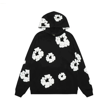 Skorter | Tracksuit - Flowered Hoodie