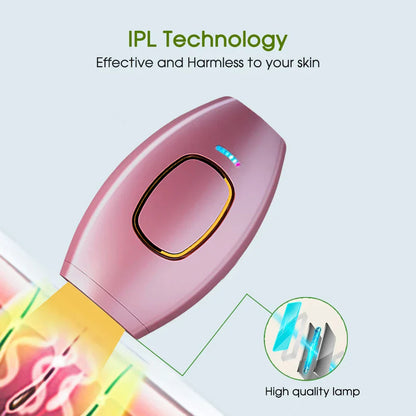 Skorter | Bikini IPL 500,000 Flash Epilator Impulse Permanent Laser Epilator Painless For Women Hair Removal Home Use Devices