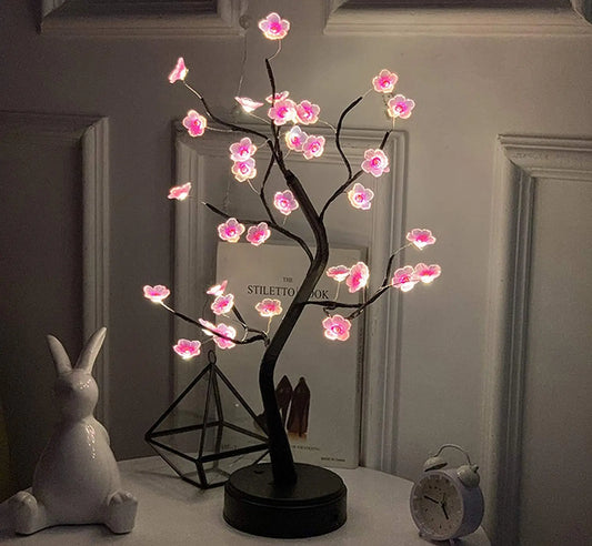 Skorter | ZenGlow - LED Bonsai Tree Lamp, Decorative Table Lamp for Living Room & Bedroom