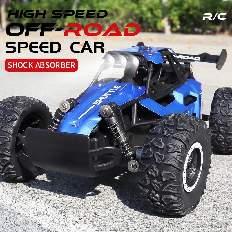 Skorter | 1:16 RC Car with LED Lights – High-Speed Off-Road Adventure