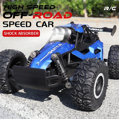 Skorter | 1:16 RC Car with LED Lights – High-Speed Off-Road Adventure