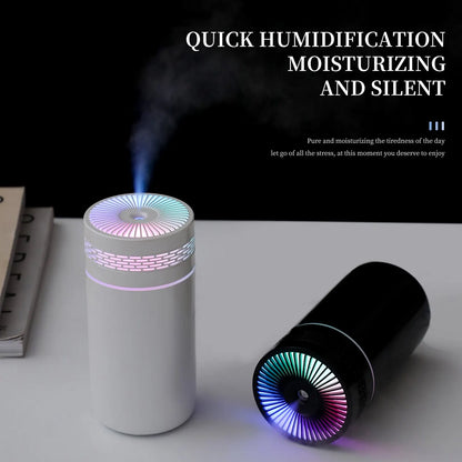 Skorter | 250ML Portable Car Humidifier - USB LED Essential Oil Diffuser