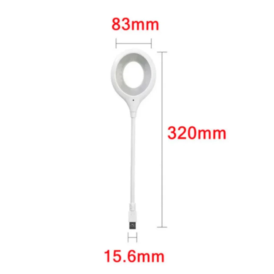 Skorter | Compact and Rechargeable Night Light – Flexible LED Light for Desk and Nightstand