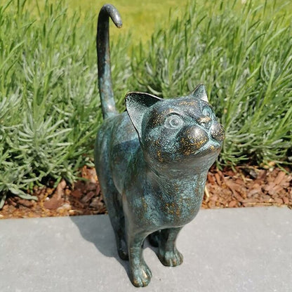 Skorter | Enchanting Garden Cat Statues - Purr-fect Resin Decoration