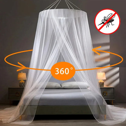 Skorter | Bed Mosquito Net – Folding Mosquito Net for Bed & Travel – Effective Insect Protection for Single & Double Beds