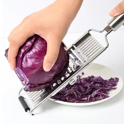 Skorter | Stainless Steel Chopper Cutter Grater | Portable Handheld Vegetable Slicer | Easy to Clean Multifunctional Kitchen Tool