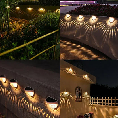 Skorter | Outdoor Waterproof Solar LED Patio Wall Lamp